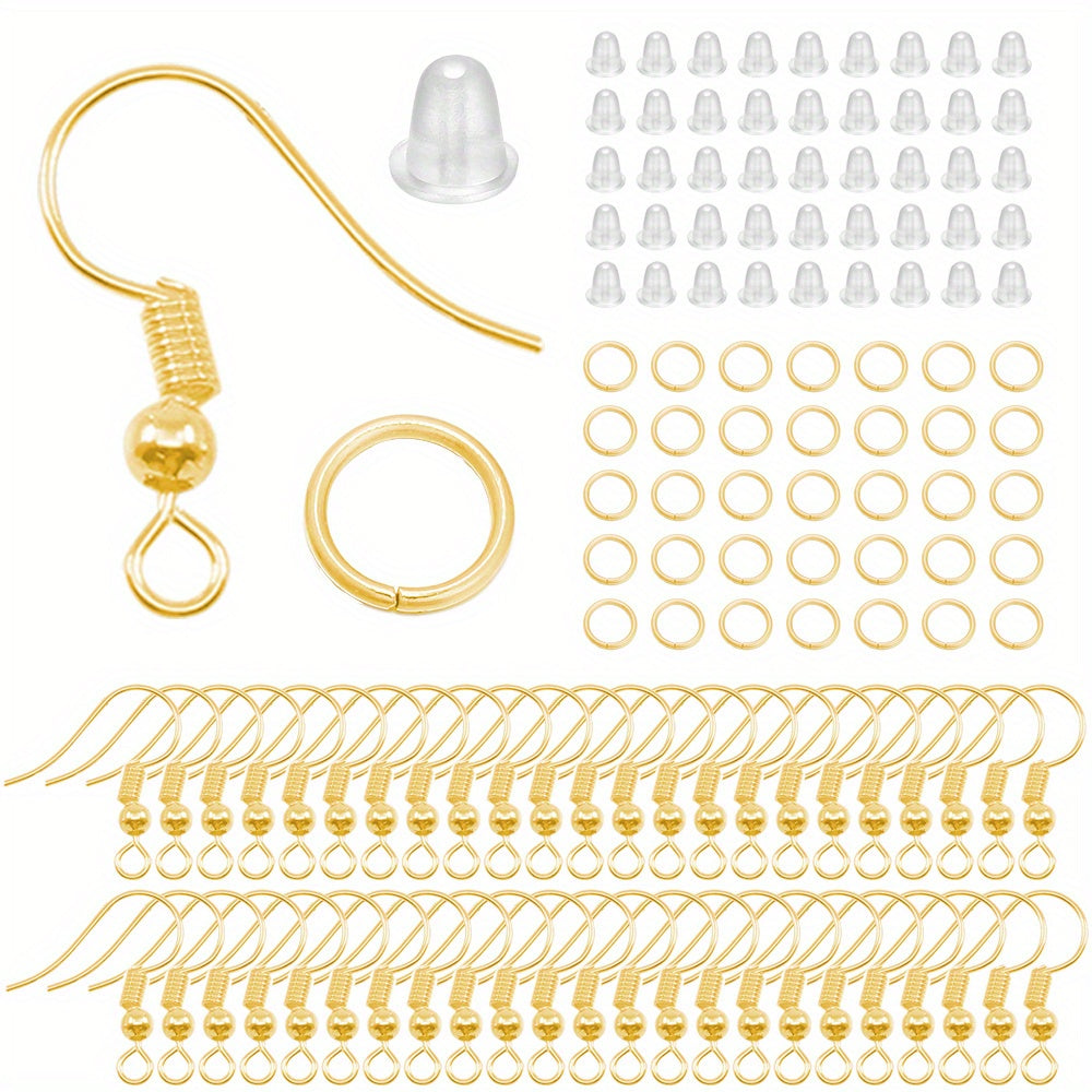 300pcs Earrings Set DIY Jewelry Making Findings Supplies Accessories