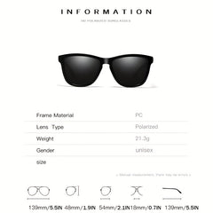Men's Polarized Sunglasses UV400 Protection with Case