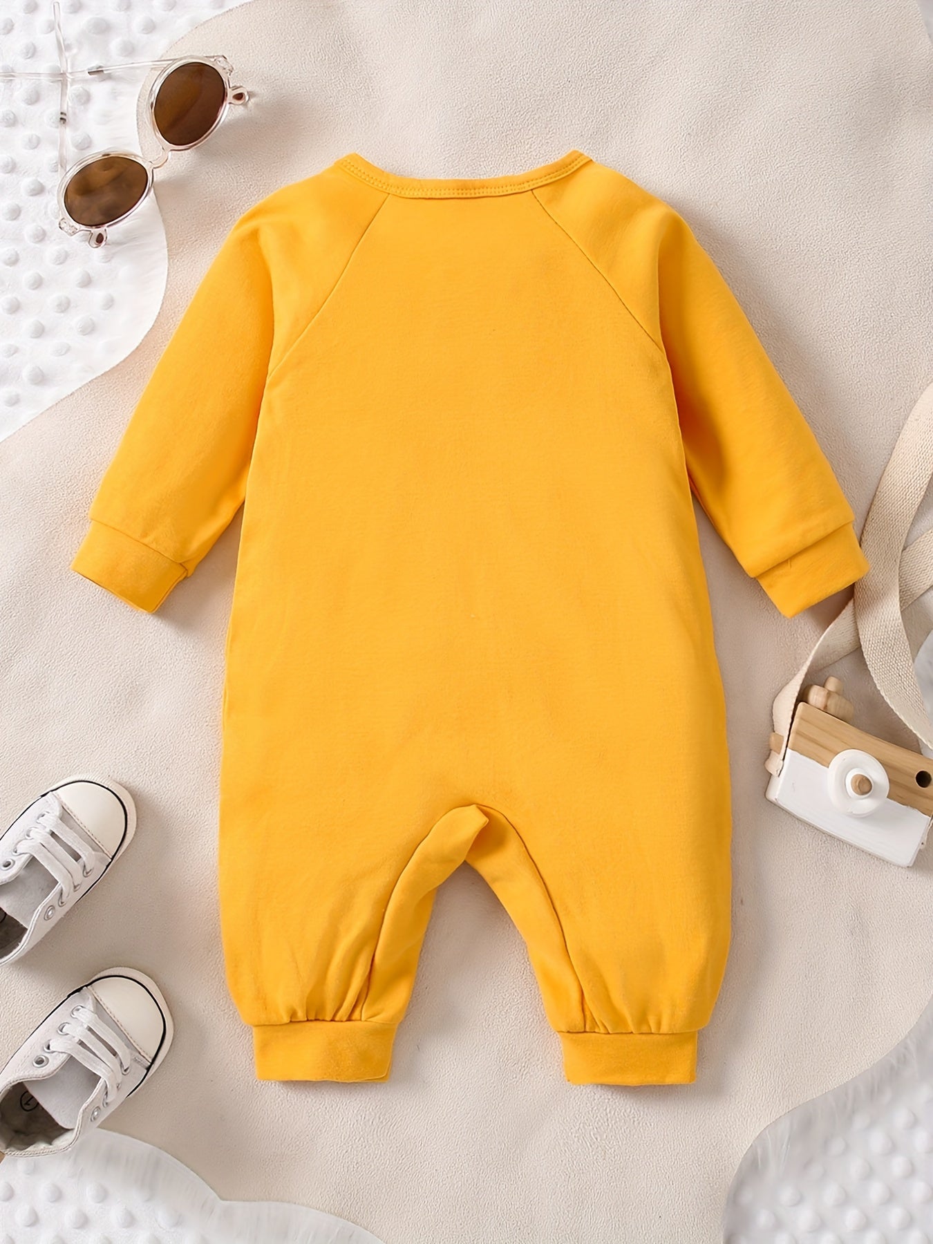 Animal 3D Shape Long Sleeve Romper Cotton Baby Girls Boys Jumpsuit