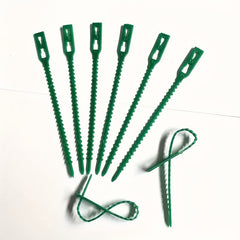 100pcs Adjustable Plant Ties Garden Twist Ties Easy Planting Gardening