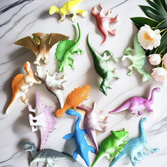 32pcs Dinosaur Model Set - T Rex, Pterosaur, Triceratops - Collectibles & Toys