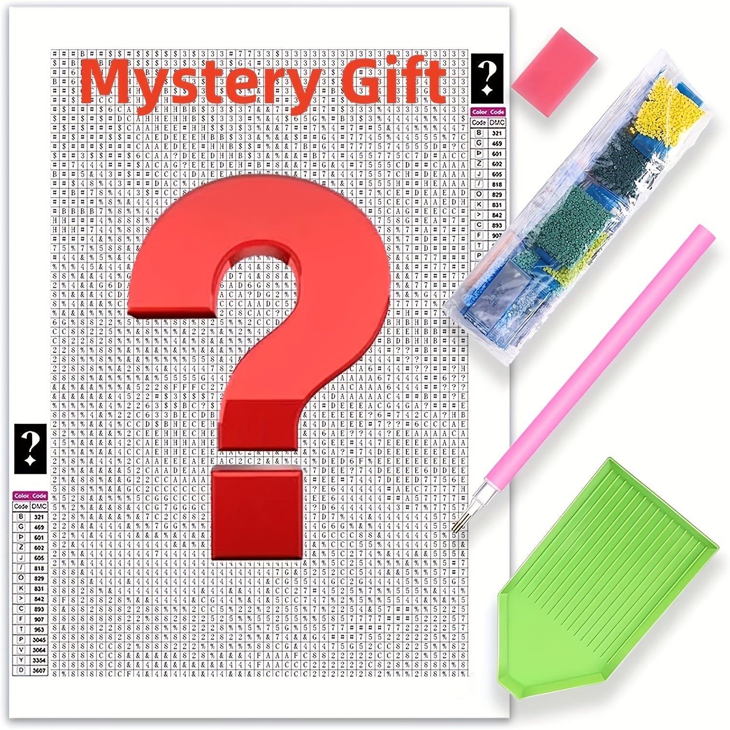 Diamond Painting Mystery Box Kit - 5D Art Craft Supplies