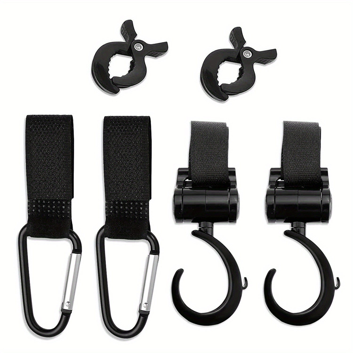 Stroller Hook LATTCURE Baby Stroller Clip Hook for Shopping Bags Toy