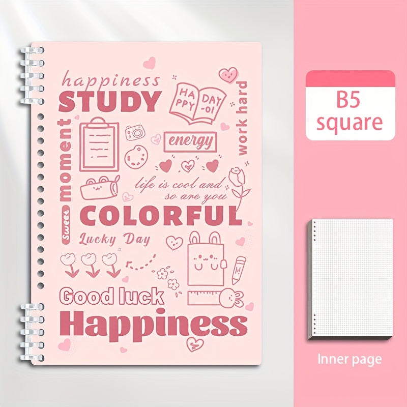B5 Ring Binder Detachable Notebook For Postgraduate Entrance Exam