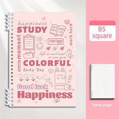 B5 Ring Binder Detachable Notebook For Postgraduate Entrance Exam