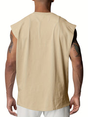 Men's Sleeveless Workout Tank Top Active Stretch Breathable Basketball Training