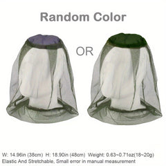 Outdoor Camouflage Shawl Anti-mosquito Bee Cap Jungle Fishing Sun Long Mosq