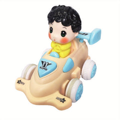 Cartoon Shaking Head Sports Car Toy for Kids