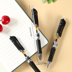 12pcs 0.5mm Bullet Gel Pen for Office School Supplies Smooth Writing