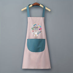 Polyester Waterproof Waist Apron Housework Kitchen Workwear