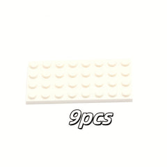 9pcs 4x8 Classic Base Plates Building Blocks Creative Basic Accessories Plate
