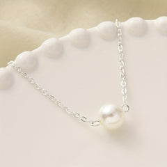 Stunning Pearl Charm Necklace for Badass Besties