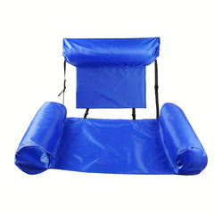 Inflatable Floating Lounger Chair for Pool and Beach