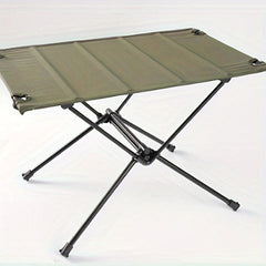 Ultralight Folding Cloth Table Portable Aluminum Alloy Table for Camping