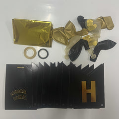 Golden Confetti Balloon Set for Birthday Party Decoration