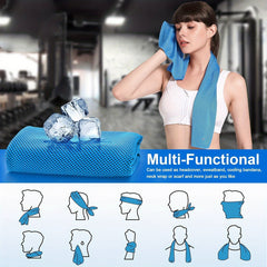 Outdoor Cooling Towel Summer Fitness Sweat Wiping Quick Drying