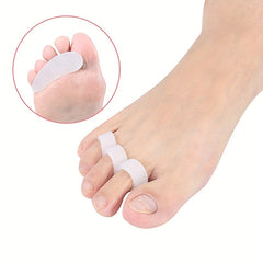 Silicone Gel Hammer Toe Straightener - Correct Curled Toes - Night Use