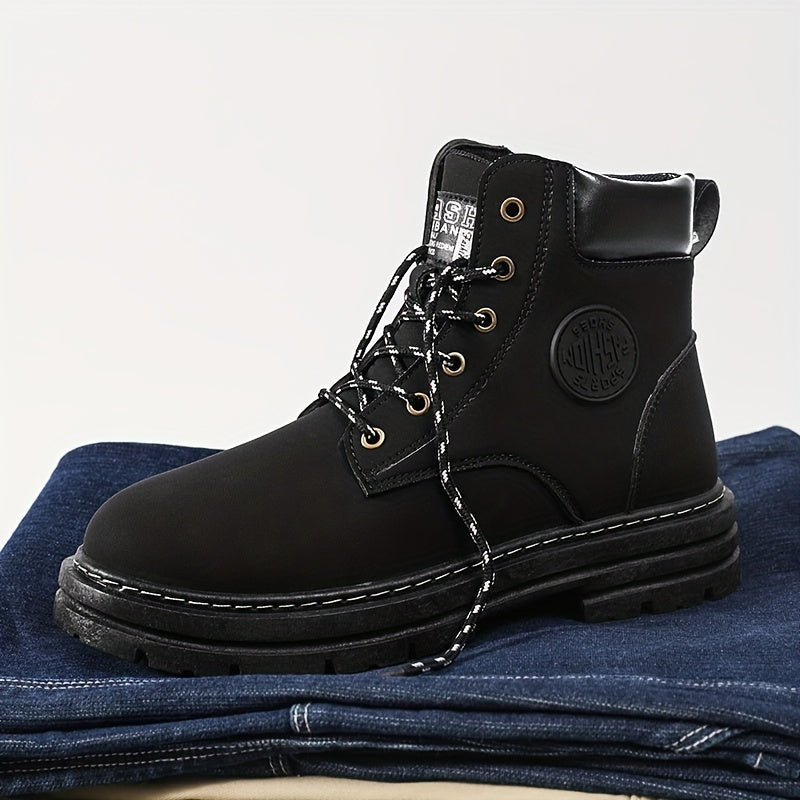 Men's High Top Riding Boots Wear Resistant Non Slip