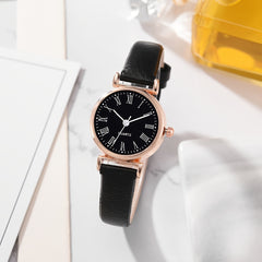 Alloy Round Watch & Heart Jewelry Set Gift for Kids