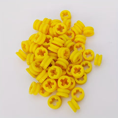 100 Small Particle Building Block Accessories Cross Shaft Sleeves Set