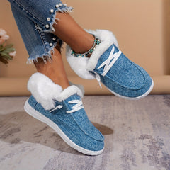 Women's Winter Snow Sneakers Non-slip Ankle Shoes