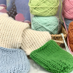 Icelandic Wool Blend Yarn for Crochet & Knitting Projects