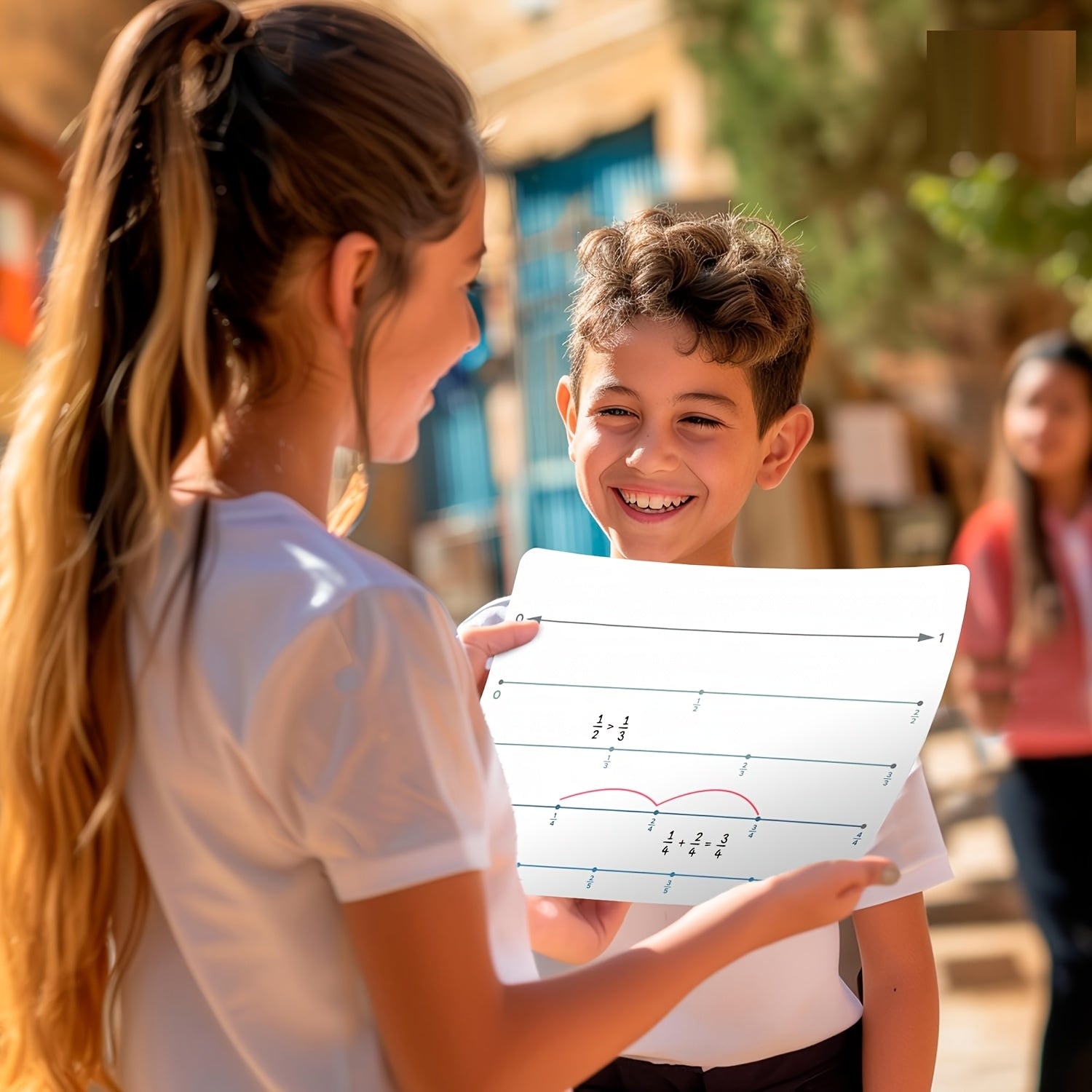 10Pack Fraction Dry Erase Number Line Small Board Sheets Math Teacher Classroom