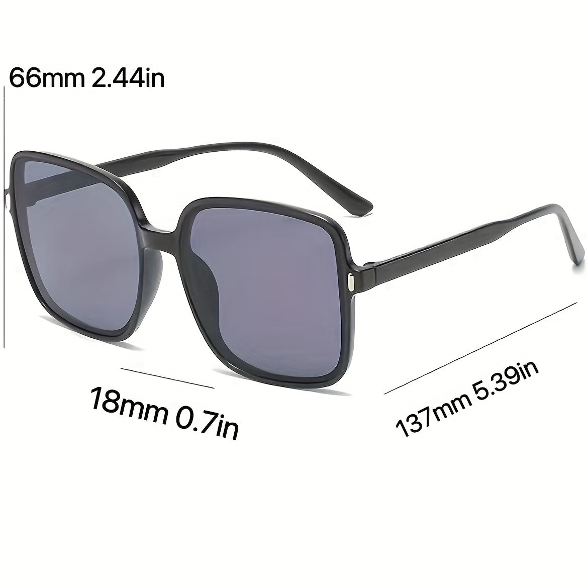 Men's Oversized Frame Sunglasses UV400 Sports Glasses