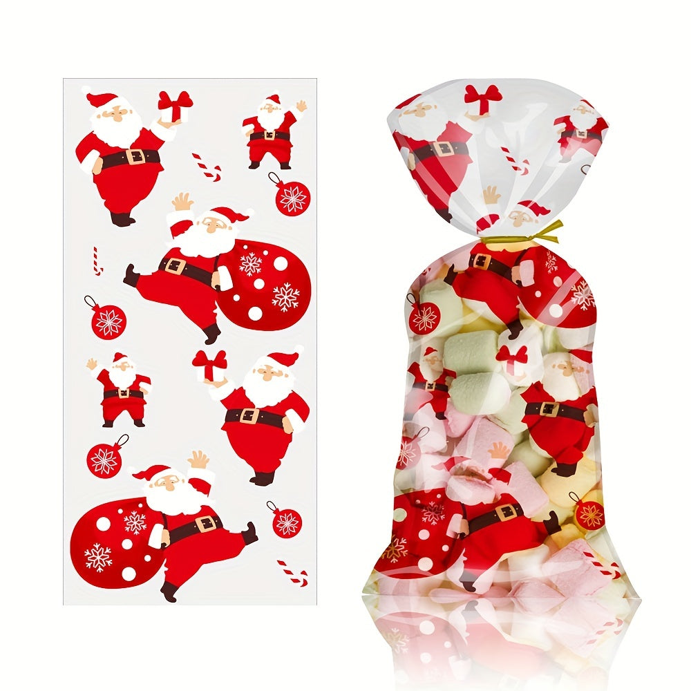 800pcs Christmas Treat Bags 12 7 26 Clear Cookie Candy Opp Bags