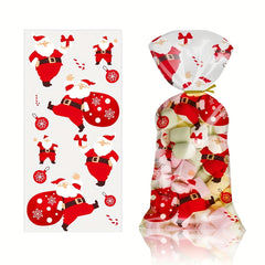 800pcs Christmas Treat Bags 12 7 26 Clear Cookie Candy Opp Bags