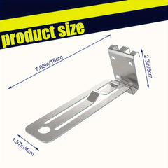 2pcs Wall Plate Measuring Tool Overlapping Mounting Kit