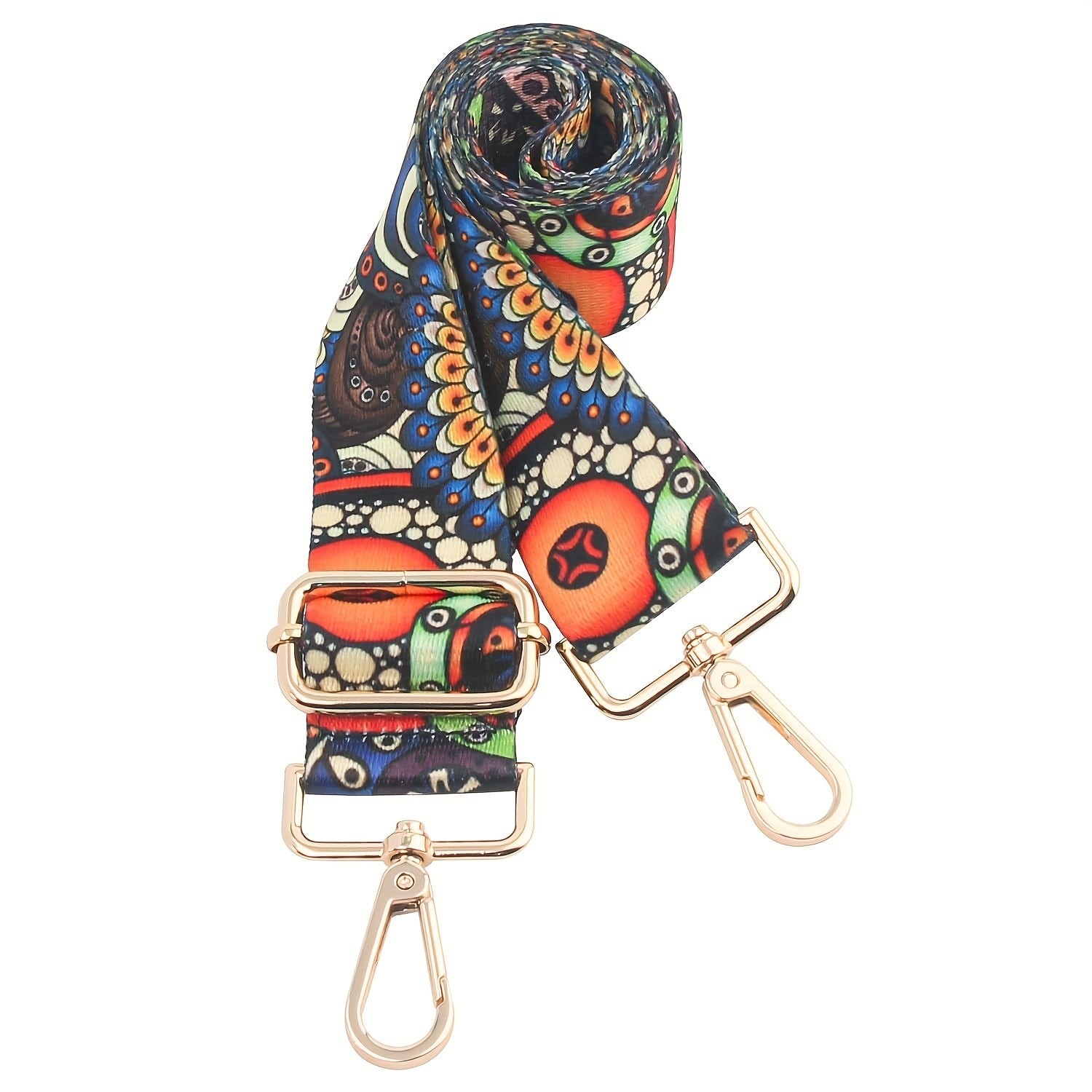 Vintage Ethnic Pattern Adjustable Bag Strap
