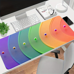 Half Arc Camouflage Pattern Mouse Pad Desktop Accessories