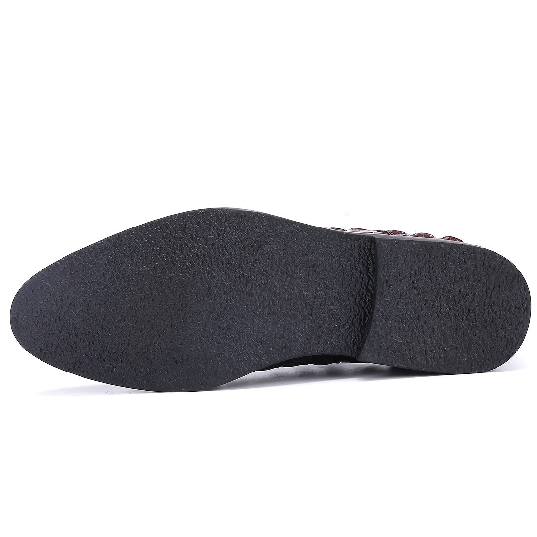 Men's Textured Derby Shoes Lace up Front Dress Shoes For Men