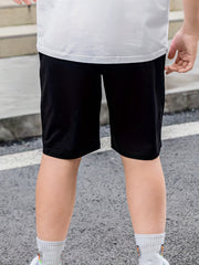 Boys Solid Quick drying Shorts For Summer Outdoor