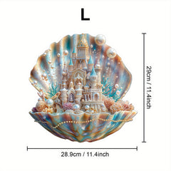 Wooden Jigsaw Puzzle Pearl Castle 1 Unique Animal Shaped Brain Teaser