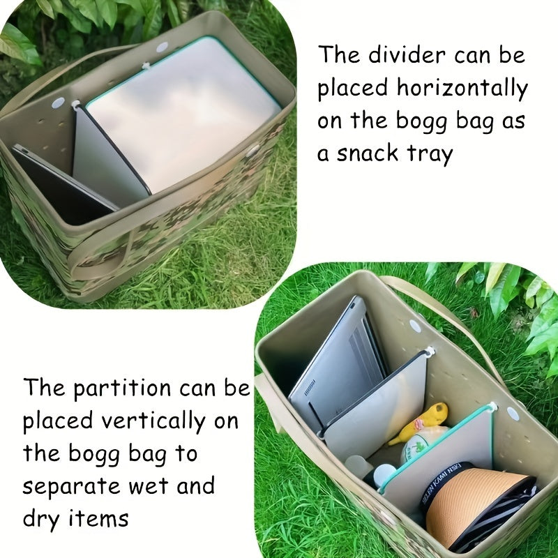 Beach Bag Divider Accessories Plastic Lightweight Durable Snack Tray