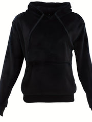 Sporty Hoodie & Joggers Outfit Set