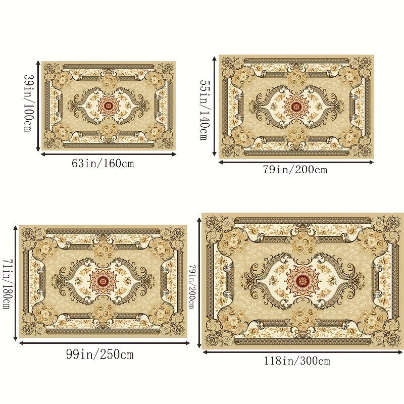 Boho Kitchen Rugs Vintage Non Slip Absorbent Anti Fatigue