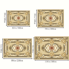 Boho Kitchen Rugs Vintage Non Slip Absorbent Anti Fatigue