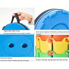 Portable Lightweight Collapsible Stool Extendable with Carrying Bag