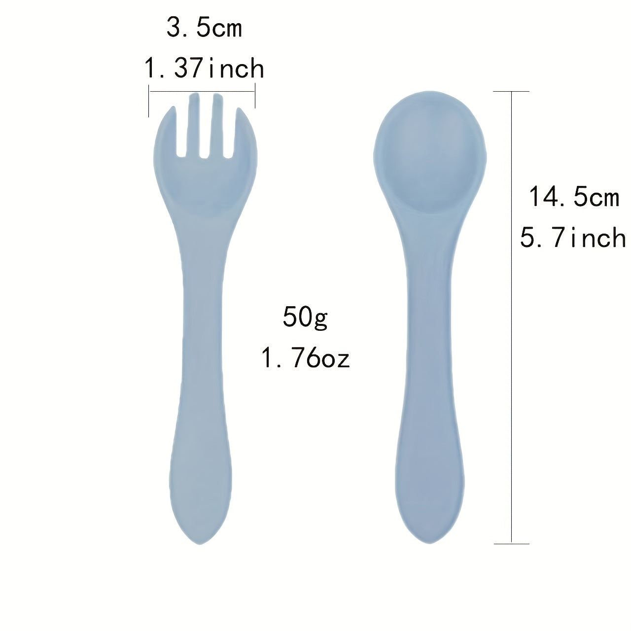 2 Piece Suction Plates for Babies & Toddlers - Stay Put with Suction
