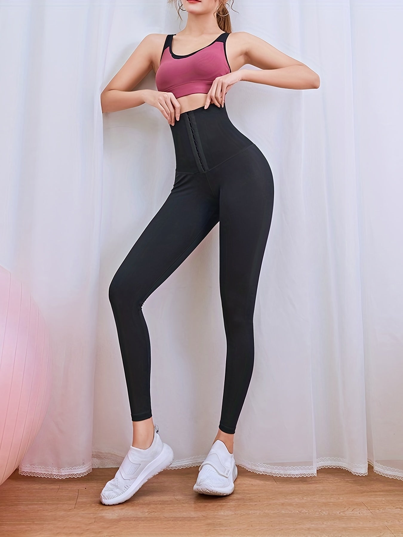 High Waist Push Up Leggings Hook Women Fitness Sport Sexy Workout Gym