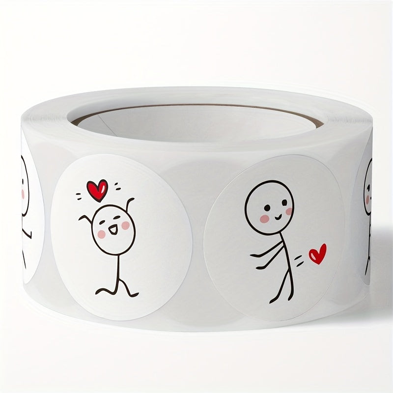 1500 Love Labels Stickers Wedding Holiday Gift Decoration Sealing Scrapbooking