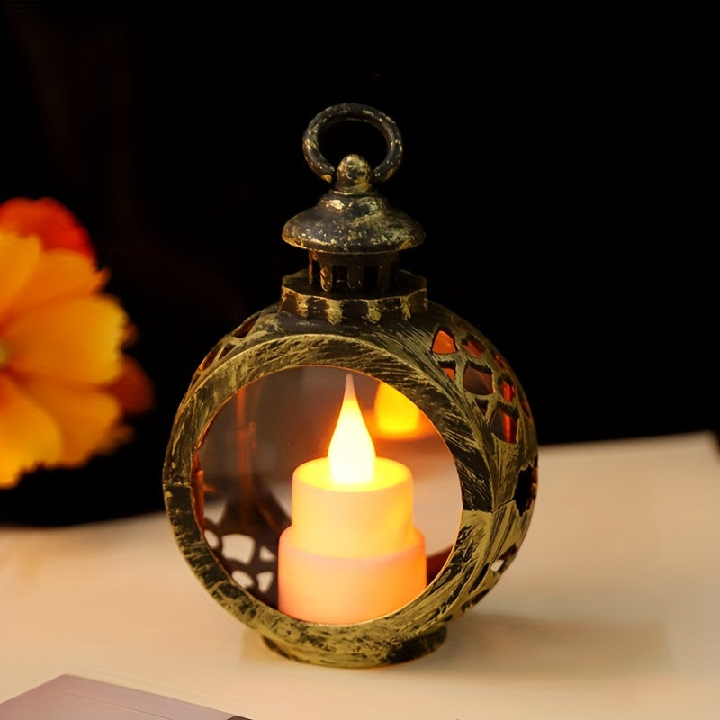 Small Round Lamp Electronic Candle Night Light