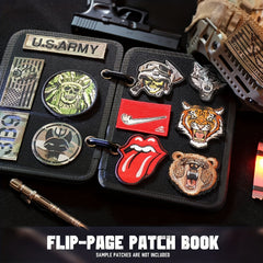 Mini Patch Book Portable Patches Holder Board