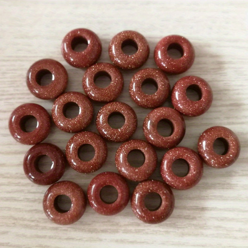 1pc 14 8MM Large Hole Natural Stone Beads for DIY Jewelry