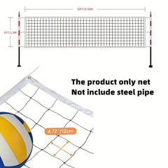 Professional 32x3FT Heavy Duty Volleyball Net for Indoor Outdoor Use