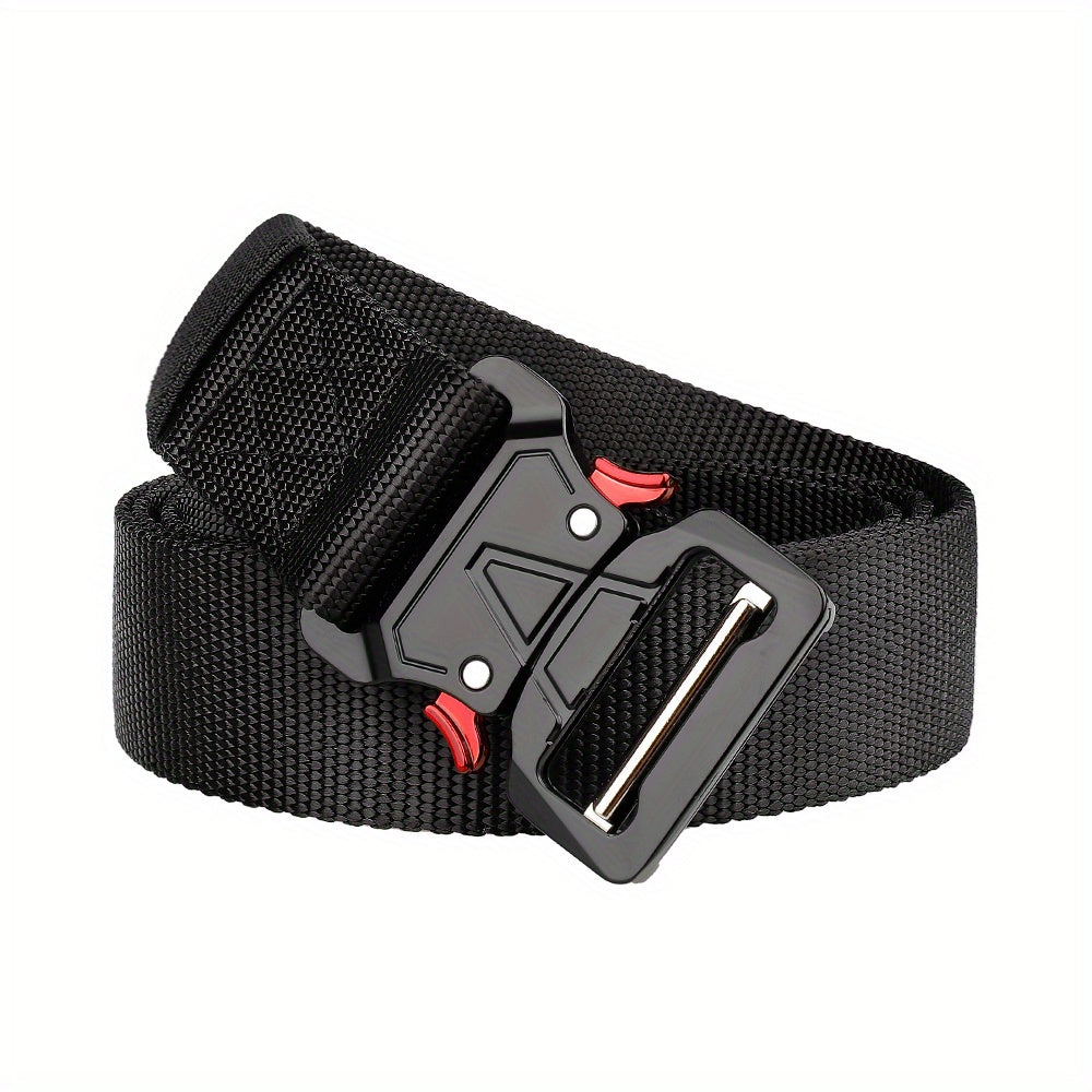 Outdoor Tactical Belt Wild Survival Protective Belt Men's Casual Belt