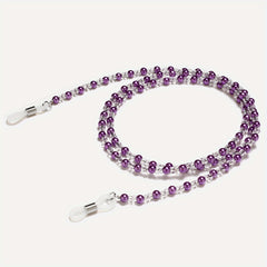 Beaded Glasses Chain Anti Slip Acrylic Eyeglasses Lanyard